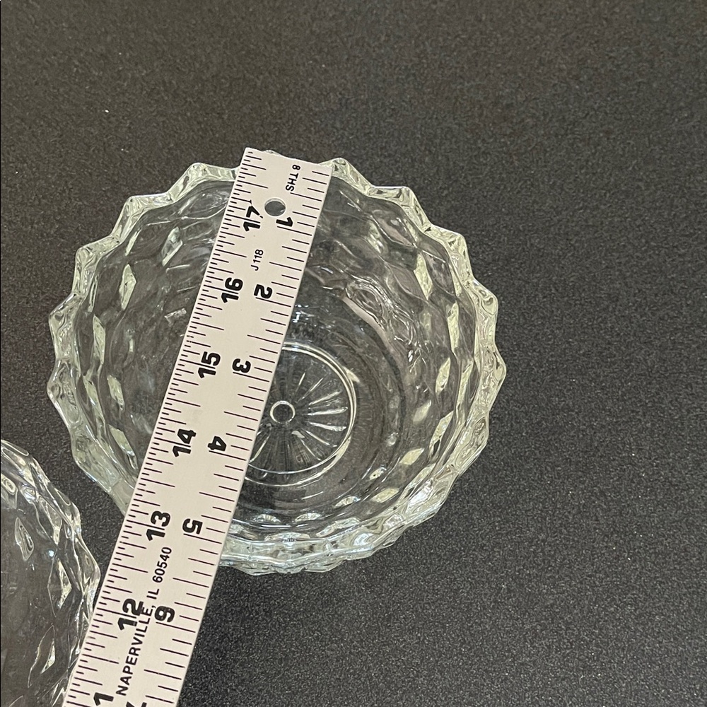 Clear Cubed Glass Fairy Lamp Candle Holder - Picture 2 of 4